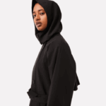 Lacoste casaco oversized mulheres preto 031 88BL2435 - Image 2
