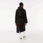 Lacoste casaco oversized mulheres preto 031 88BL2435 - Image 3