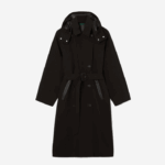 Lacoste casaco oversized mulheres preto 031 88BL2435 - Image 5