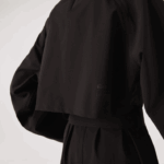 Lacoste casaco oversized mulheres preto 031 88BL2435 - Image 6