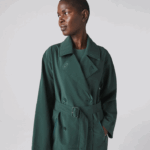 Lacoste casaco oversized mulheres verde r89 88BL2436