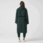 Lacoste casaco oversized mulheres verde r89 88BL2436 - Image 4