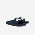 Lacoste chinelos sintéticos croco dualiste homens marinho e branco 092 88BL1877 - Image 2
