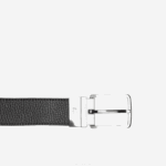 Lacoste cinto de couro granulado com fivela gravada homens 28 88BL2097 - Image 2