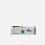 Lacoste cinto de tecido com fivela gravada homens 1 88BL2083 - Image 3