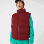 Lacoste colete de capuz dobrável homens bordeaux zs1 88BL1258 - Image 5