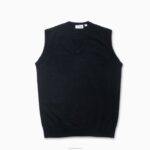 Lacoste colete de caxemira homens preto 031 88BL1543