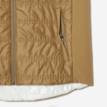 Lacoste colete reversível de golfe esportivo mulheres zig branco bege 88BL2429 - Image 7