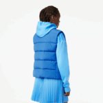 Lacoste colete sem mangas mulheres azul kxb 88BL2439 - Image 3