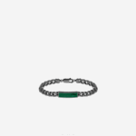 Lacoste definir e combinar pulseira homens aço preto 033 88BL2211