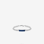 Lacoste definir e combinar pulseira homens prata 045 88BL2212