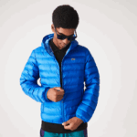 Lacoste jaqueta acolchoada com capuz homens azul k1q 88BL1264 - Image 2