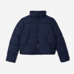Lacoste jaqueta acolchoada dobrável mulheres azul marinho 166 88BL2616 - Image 5