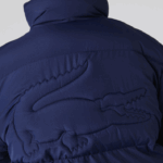 Lacoste jaqueta acolchoada dobrável mulheres azul marinho 166 88BL2616 - Image 7