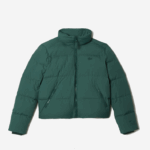 Lacoste jaqueta acolchoada dobrável mulheres verde 5hx 88BL2615 - Image 6