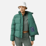 Lacoste jaqueta acolchoada dobrável mulheres verde 5hx 88BL2615 - Image 9