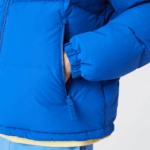 Lacoste jaqueta acolchoada repelente de água homens azul k1q 88BL1213 - Image 4