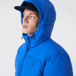 Lacoste jaqueta acolchoada repelente de água homens azul k1q 88BL1213 - Image 7
