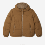Lacoste jaqueta acolchoada repelente de água homens marrom z0w 88BL1231 - Image 7