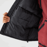 Lacoste jaqueta acolchoada repelente de água homens preto 031 88BL1210 - Image 4