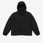Lacoste jaqueta acolchoada repelente de água homens preto 031 88BL1210 - Image 5