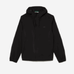 Lacoste jaqueta curta impermeável homens preto 031 88BL388 - Image 4