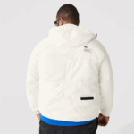 Lacoste jaqueta efeito patchwork homens b5l branco 88BL1249 - Image 3