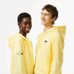 Lacoste jaqueta esporte miami edição aberta homens amarelo 107 88BL397 - Image 2