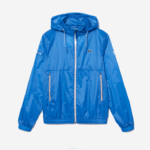 Lacoste jaqueta tênis x novak djokovic com zíper homens azul l99 88BL402 - Image 3