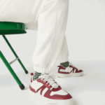 Lacoste joggers de algodão misturado mulheres branco 70v 88BL2551 - Image 7