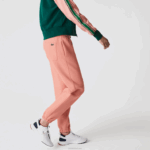 Lacoste joggers de algodão misturado mulheres rosa 5mm 88BL2424 - Image 2