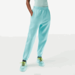 Lacoste joggers de algodão misturado mulheres turquesa bvg 88BL2415 - Image 2