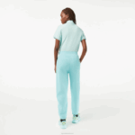 Lacoste joggers de algodão misturado mulheres turquesa bvg 88BL2415 - Image 3