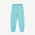 Lacoste joggers de algodão misturado mulheres turquesa bvg 88BL2415 - Image 4