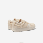 Lacoste l001 sapatilhas têxteis trabalhadas homens off white 18c 88BL1746 - Image 3