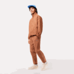 Lacoste l001 sapatilhas têxteis trabalhadas homens off white 18c 88BL1746 - Image 6