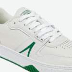 Lacoste l001 tênis de couro homens branco/verde 082 88BL1840 - Image 6
