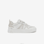 Lacoste l002 tênis de couro mulheres branco 21g 88BL2708