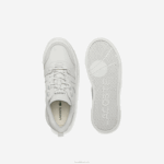 Lacoste l002 tênis de couro mulheres branco 21g 88BL2708 - Image 4