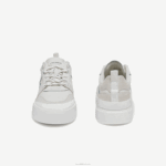 Lacoste l002 tênis de couro mulheres branco 21g 88BL2708 - Image 5