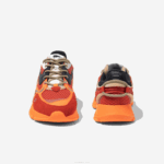 Lacoste l003 tênis neo têxtil homens vermelho laranja am1 88BL1692 - Image 4