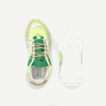 Lacoste l003 tênis neo têxtil mulheres amarelo e off white y21 88BL2680 - Image 4