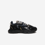 Lacoste l003 tênis neo têxtil mulheres preto marinho 075 88BL2676