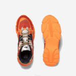 Lacoste l003 tênis neo têxtil mulheres vermelho laranja am1 88BL2675 - Image 4