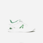 Lacoste l004 sapatilhas têxteis bebês branco/verde 082 88BL2933