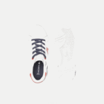 Lacoste l004 sapatilhas têxteis crianças cinza claro vermelho 15c 88BL3061 - Image 4