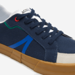 Lacoste l004 tênis sola de goma têxtil homens goma de mascar gu1 88BL1856 - Image 5