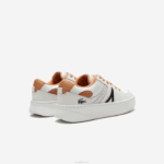 Lacoste l005 tênis de couro mulheres bronzeado branco 291 88BL2713 - Image 3