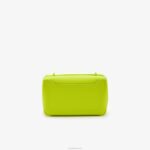Lacoste l.12.12 bolsa cruzada com fecho de metal mulheres limão k83 88BL2851 - Image 2