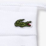 Lacoste l.12.12 máscara de proteção facial piquê de algodão homens branco 001 88BL2322 - Image 2